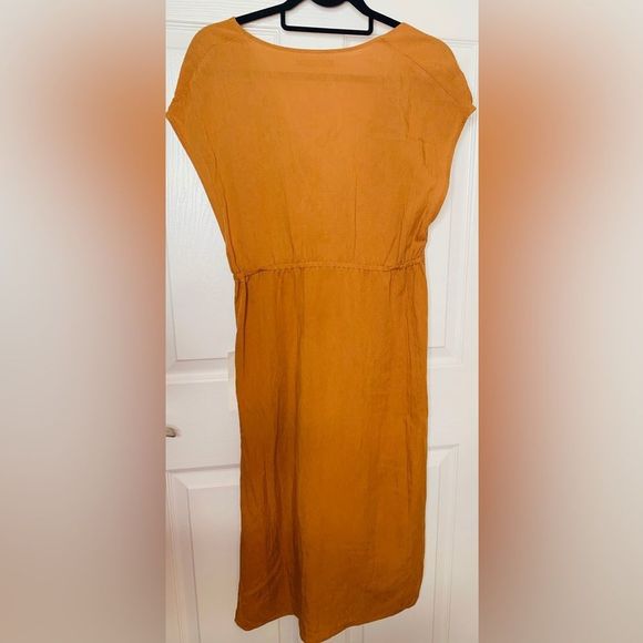 Fall Back In Rust Dress - Picture 4 of 4